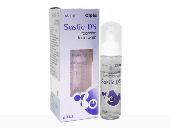 Saslic DS Foaming Face Wash 60ml