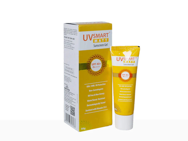 Uv Smart Matt Sunscreen SPF 40+ Gel